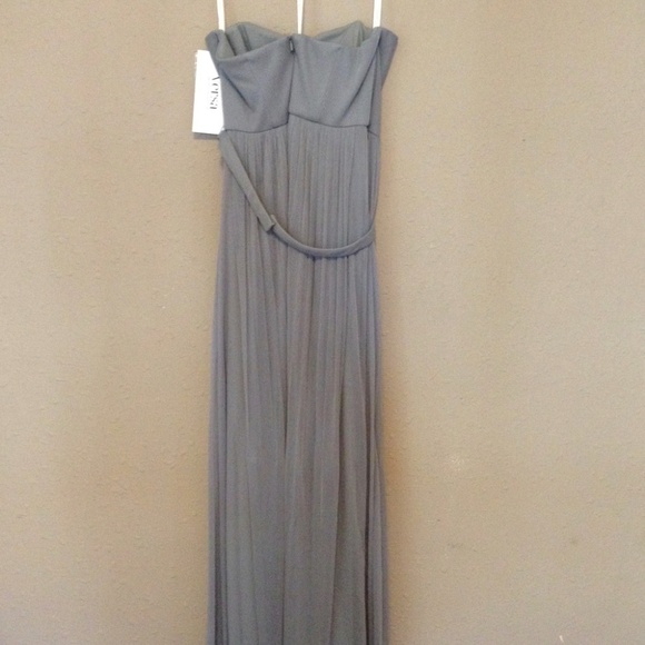 David's Bridal Versa Convertible Mesh Long Dress - Picture 4 of 6